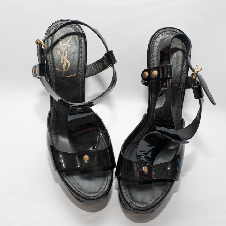 Ysl High Heels Open High Heels